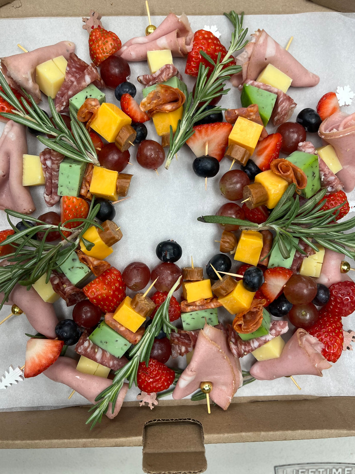 Festive wreath